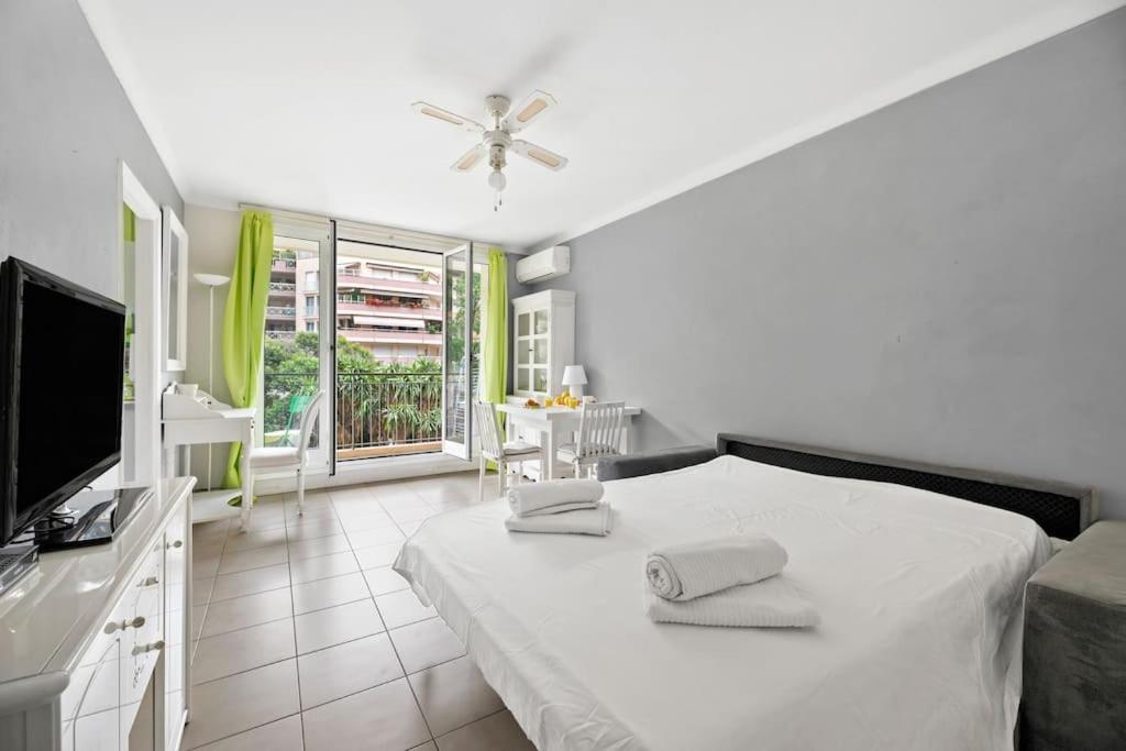Le Landelle - Centre- Climatisation -Proche Gare Sncf Apartment Ментона Екстериор снимка
